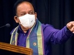 In his three-page response, Vardhan said it was “saddening” that Singh’s understanding of the importance of vaccines was not shared by people in the Congress. (ANI file photo)