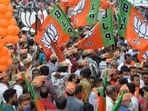 Following the incident, BJP’s youth wing leaders and workers set tyres on fire at national highway-34 and staged a protest.(AFP)