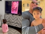 Dwayne Johnson's daughter Tia is a huge fan of Aquaman. Dwayne Johnson's daughter Tia is a huge fan of Aquaman.