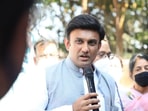 Karnataka Health Minister Dr K Sudhakar.(Twitter/@mla_sudhakar) Karnataka Health Minister Dr K Sudhakar.(Twitter/@mla_sudhakar)