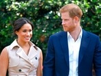 Britain's Prince Harry and Meghan Markle appear at the Creative Industries and Business Reception at the British High Commissioner's residence in Johannesburg. (AP) Britain's Prince Harry and Meghan Markle appear at the Creative Industries and Business Reception at the British High Commissioner's residence in Johannesburg. (AP)