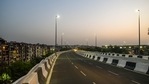 A deserted view of Barapulla flyover during the weekend curfew in New Delhi.(Amal KS/HT PHOTO) A deserted view of Barapulla flyover during the weekend curfew in New Delhi.(Amal KS/HT PHOTO)