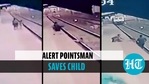 Child falls onto railway track Child falls onto railway track