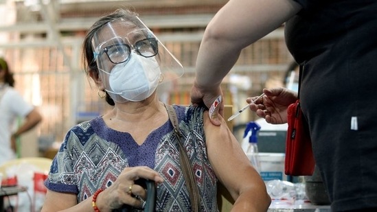 Vaccines from China's Sinovac Biotech accounts for 83% of doses so far delivered to the Philippines. REUTERS/Lisa Marie David/File Photo (REUTERS)