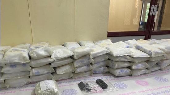 The five Sri Lankan nationals have told the NCB that they picked up the drug consignment from an unidentified Iranian boat. (Sourced) The five Sri Lankan nationals have told the NCB that they picked up the drug consignment from an unidentified Iranian boat. (Sourced)