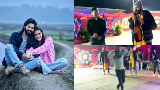 Varun Dhawan and Kriti Sanon have been shooting Bhediya in Ziro, Arunachal Pradesh.