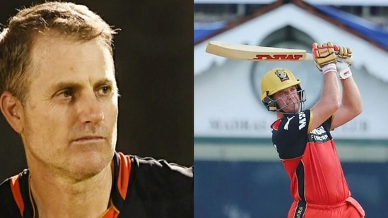 Simon Katich (left) and AB de Villiers(HT Photo)