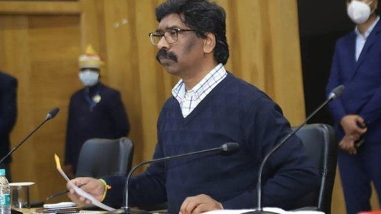 Jharkhand chief minister Hemant Soren. Jharkhand chief minister Hemant Soren.