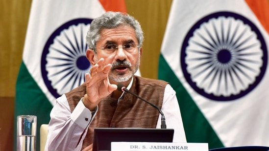 Foreign minister S. Jaishankar. (HT Photo) Foreign minister S. Jaishankar. (HT Photo)