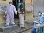 The Covid-19 situation in India continues to deteriorate amid the second wave of coronavirus infections.(HT photo)