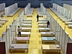 Representational: The makeshift hospitals will have separate zones for men, women, and children.(Photo by Sanjeev Verma/ Hindustan Times) Representational: The makeshift hospitals will have separate zones for men, women, and children.(Photo by Sanjeev Verma/ Hindustan Times)