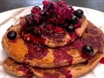Recipe: Pep up your drooping Tuesday mood with drool-worthy protein pancakes