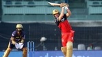 AB de Villiers of Royal Challengers Bangalore plays a shot. FIle(PTI) AB de Villiers of Royal Challengers Bangalore plays a shot. FIle(PTI)