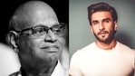 Ranveer Singh shared a picture of Kishore Nandlaskar on his Instagram Stories. The veteran actor died on April 20. Ranveer Singh shared a picture of Kishore Nandlaskar on his Instagram Stories. The veteran actor died on April 20.