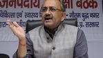 Uttar Pradesh minister Sidharth Nath Singh slammed Delhi chief minister Arvind Kejriwal's decision to impose a lockdown in the national capital. (File Photo) Uttar Pradesh minister Sidharth Nath Singh slammed Delhi chief minister Arvind Kejriwal's decision to impose a lockdown in the national capital. (File Photo)