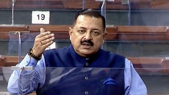 File photo of Union minister Jitendra Singh. (ANI) File photo of Union minister Jitendra Singh. (ANI)