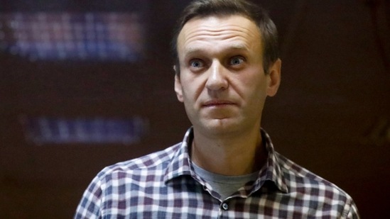 Russian opposition leader Alexei Navalny stands in a cage in the Babuskinsky District Court in Moscow, Russia.(AP file photo) Russian opposition leader Alexei Navalny stands in a cage in the Babuskinsky District Court in Moscow, Russia.(AP file photo)