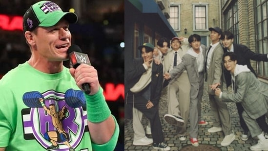 John Cena is a BTS fan.