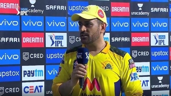 MS Dhoni talks about his fitness after CSK vs RR IPL 2021 match