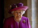 In this file photo taken on June 8, 2018 Britain's Queen Elizabeth II walks through In this file photo taken on June 8, 2018 Britain's Queen Elizabeth II walks through