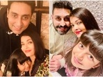 Abhishek Bachchan with Aishwarya Rai and their daughter Aaradhya. Abhishek Bachchan with Aishwarya Rai and their daughter Aaradhya.