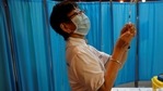 A nurse prepares to vaccinate healthcare workers at Gleneagles hospital during the coronavirus disease (COVID-19) outbreak in Singapore. (REUTERS) A nurse prepares to vaccinate healthcare workers at Gleneagles hospital during the coronavirus disease (COVID-19) outbreak in Singapore. (REUTERS)