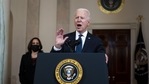 US President Joe Biden speaks in the Cross Hall of the White House in Washington on Tuesday.(Bloomberg File Photo ) US President Joe Biden speaks in the Cross Hall of the White House in Washington on Tuesday.(Bloomberg File Photo )