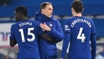 Chelsea manager Thomas Tuchel with Kurt Zouma and Andreas Christensen after the match(Reuters) Chelsea manager Thomas Tuchel with Kurt Zouma and Andreas Christensen after the match(Reuters)