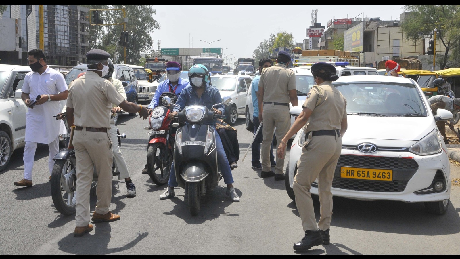 One-day lockdown on Ram Navami largely successful in Chandigarh ...