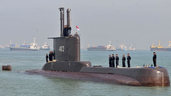 The 44-year-old submarine, KRI Nanggala-402, was conducting a torpedo drill in waters north of the island of Bali but failed to relay the results as expected, a navy spokesman said.(Reuters)