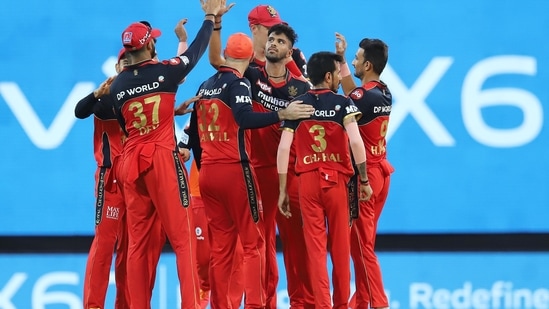 Washington Sundar of Royal Challengers Bangalore. Washington Sundar of Royal Challengers Bangalore.