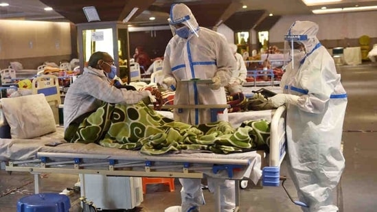 So far, over 8,000 personnel have contracted Covid-19 since the beginning of the pandemic last year. (Ajay Aggarwal / HT Photo) So far, over 8,000 personnel have contracted Covid-19 since the beginning of the pandemic last year. (Ajay Aggarwal / HT Photo)