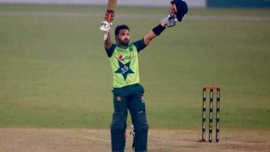 Pakistan's Mohammad Rizwan.(AP) Pakistan's Mohammad Rizwan.(AP)