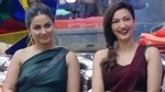 Gauahar Khan and Hina Khan on Bigg Boss.