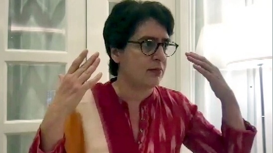 The UP government's own serosurvey results showed 5 crore people were exposed to the virus which was indicative of a second wave coming, Congress leader Priyanka Gandhi Vadra said. (ANI) The UP government's own serosurvey results showed 5 crore people were exposed to the virus which was indicative of a second wave coming, Congress leader Priyanka Gandhi Vadra said. (ANI)
