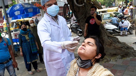 On Thursday, the court also noted that the number of RT-PCR tests in the city is going down despite the fact that the cases are on a rise. (PTI) On Thursday, the court also noted that the number of RT-PCR tests in the city is going down despite the fact that the cases are on a rise. (PTI)