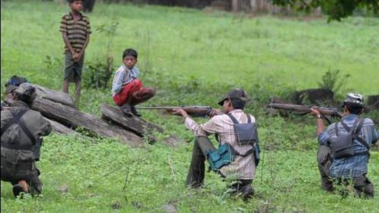 The Bastar IG said Maoists triggered an IED blast in Narayanpur on Wednesday, seriously injuring one Indo Tibetan Border Police (ITBP) officer and also killing a cow in the process. (AFP) The Bastar IG said Maoists triggered an IED blast in Narayanpur on Wednesday, seriously injuring one Indo Tibetan Border Police (ITBP) officer and also killing a cow in the process. (AFP)
