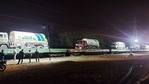 Roll On Roll Off (RORO) Oxygen Express enroute to Maharashtra from Visakhapatnam in Andhra Pradesh on Thursday. (ANI Photo) Roll On Roll Off (RORO) Oxygen Express enroute to Maharashtra from Visakhapatnam in Andhra Pradesh on Thursday. (ANI Photo)