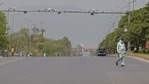 A man walks through a deserted Expressway in Islamabad earlier this month. Pakistan is reeling under the third wave of the deadly coronavirus disease (Covid-19). (AFP) A man walks through a deserted Expressway in Islamabad earlier this month. Pakistan is reeling under the third wave of the deadly coronavirus disease (Covid-19). (AFP)