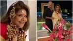Pinkie Roshan shared new pictures with Rakesh Roshan. Pinkie Roshan shared new pictures with Rakesh Roshan.