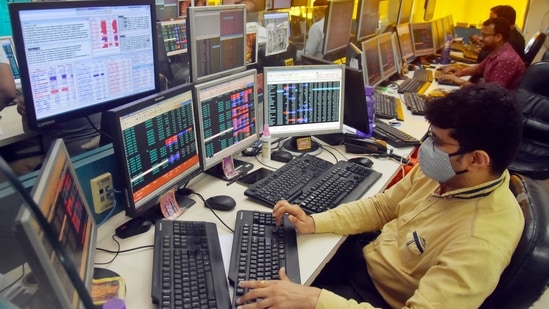 Shareholders react as Sensex and Nifty go down. Shareholders react as Sensex and Nifty go down.