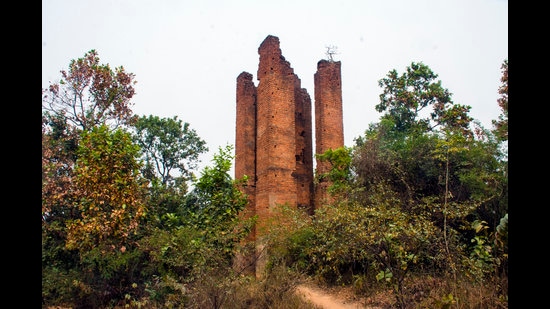 A survey tower built as part of the GTS project, so surveyors could get an aerial view of the flat Bengal region. (Rangan Datta) A survey tower built as part of the GTS project, so surveyors could get an aerial view of the flat Bengal region. (Rangan Datta)