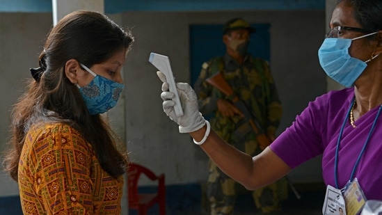 As per the ministry, the state reported 11,948 new Covid-19 cases in the last 24 hours. (AFP)