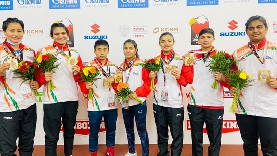 Indian women’s team. Indian women’s team.