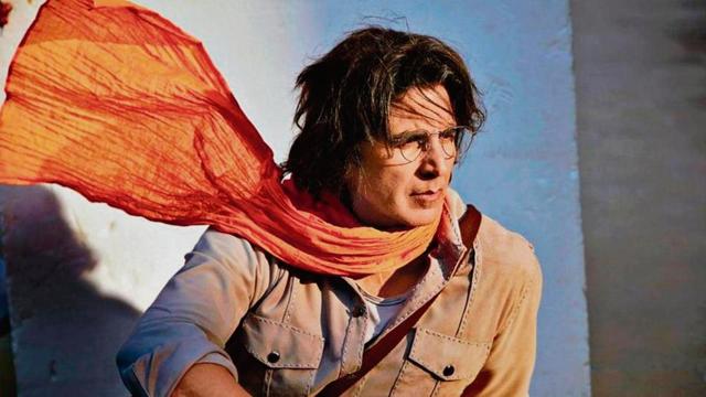 Akshay Kumar in a still from Ram Setu. Akshay Kumar in a still from Ram Setu.