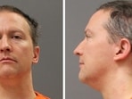 Former Minneapolis Police Officer Derek Chauvin is shown in a combination of police booking photos after a jury found him guilty on all counts in his trial for second-degree murder, third-degree murder and second-degree manslaughter in the death of George Floyd in Minneapolis, Minnesota, US. 