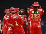 Mohammad Shami celebrates the dismissal of Ben Stokes during the match between Rajasthan Royals and the Punjab Kings at the Wankhede Stadium in Mumbai. (ANI Photo/ IPL Twitter) Mohammad Shami celebrates the dismissal of Ben Stokes during the match between Rajasthan Royals and the Punjab Kings at the Wankhede Stadium in Mumbai. (ANI Photo/ IPL Twitter)