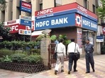 Over a year ago, on April 8, HDFC bank rolled out mobile ATMs in over 50 cities during the first wave of the pandemic. (Blommberg | Representational image) Over a year ago, on April 8, HDFC bank rolled out mobile ATMs in over 50 cities during the first wave of the pandemic. (Blommberg | Representational image)