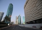 A deserted street in Kuwait city seen as a nationwide curfew from 5 pm until 5 am is imposed for one month to curb a sharp rise in coronavirus cases, after Kuwait recorded its highest daily COVID-19 infection count in March. (AFP) A deserted street in Kuwait city seen as a nationwide curfew from 5 pm until 5 am is imposed for one month to curb a sharp rise in coronavirus cases, after Kuwait recorded its highest daily COVID-19 infection count in March. (AFP)