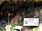 On Friday, scientists monitoring the participants entered the cave for the first time since the experiment started. On Friday, scientists monitoring the participants entered the cave for the first time since the experiment started.
